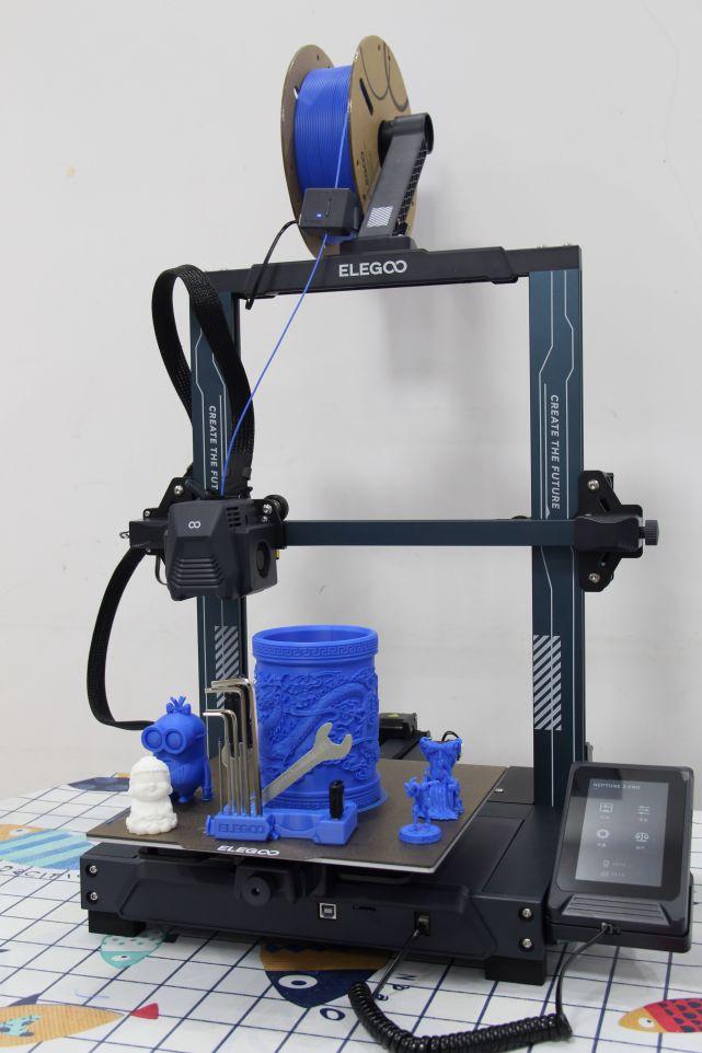 NEPTUNE 3 PRO 3D打印机体验，让孩子发挥想象，让3D打印机帮你实现