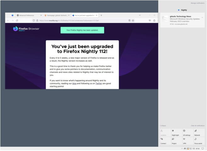 火狐浏览器 Firefox 111 引入新特性：在 Win10 / Win11 