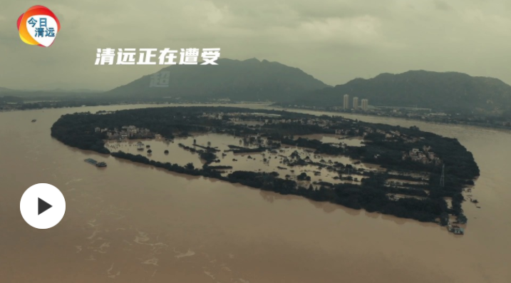 
		         22日晚 广东规模最大的水利枢纽工程清远飞来峡迎来洪峰